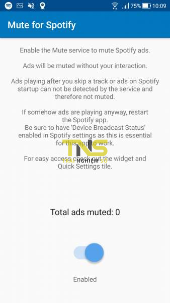 Tắt âm thanh quảng cáo Spotify tự động trên Android