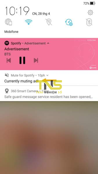 Tắt âm thanh quảng cáo Spotify tự động trên Android