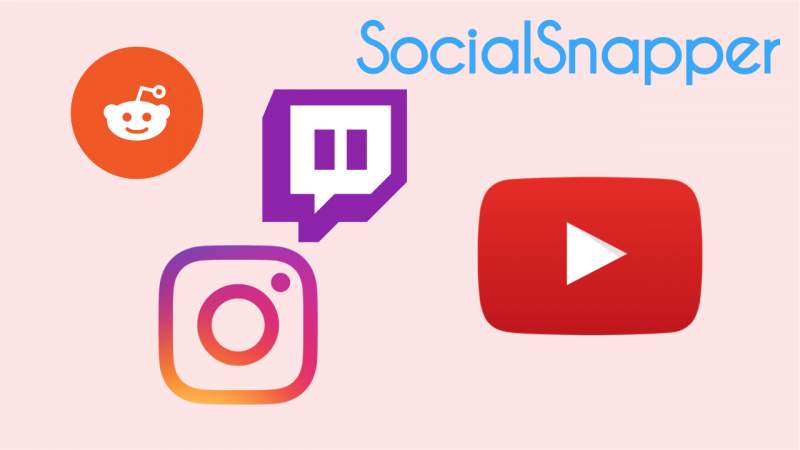 Tải video trên YouTube, Instagram, Reddit, Twitch với SocialSnapper