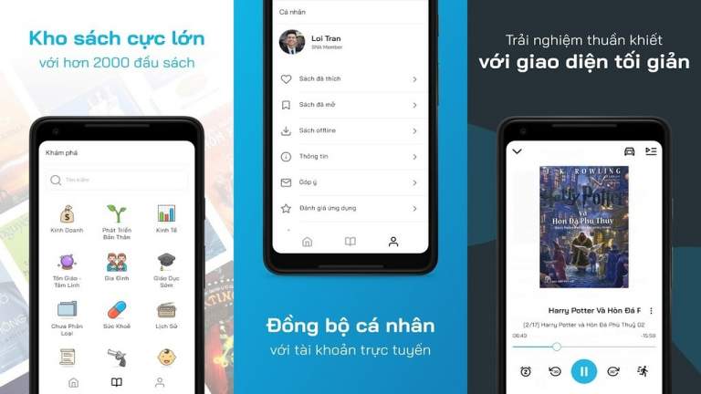 Nghe đọc sách miễn phí trên Android với Sách Nói App