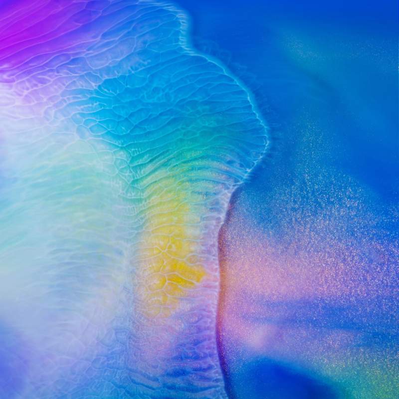 Huawei p30 pro stock, blue waves, gradient, Abstract, HD wallpaper | Peakpx
