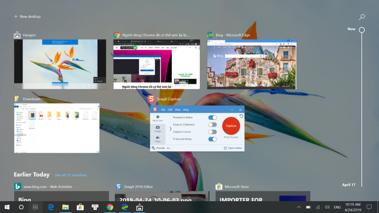 Cách đồng bộ website đã mở trên Edge Chromium trong Windows Timeline