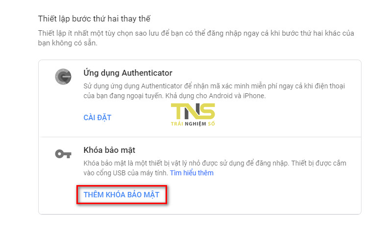 Cách dùng điện thoại Android làm khóa bảo mật cho tài khoản Google