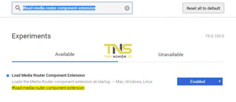 Cách bật tính năng Chromecast trong Chromium Edge
