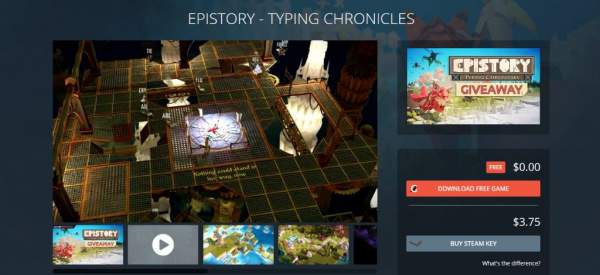 Epistory - Typing Chronicles free GameSessions