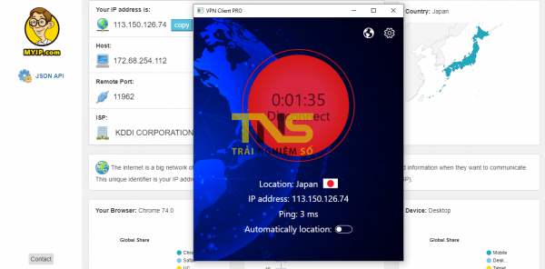 VPN Client PRO: Kết nối mạng riêng ảo không giới hạn trên Windows 10