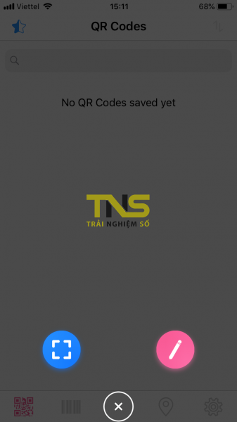 Dùng QRabber xem và tạo mã QR, mã vạch trên iPhone