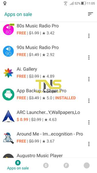 Săn ứng dụng, trò chơi Android miễn phí trên Google Play với 3 tiện ích mới