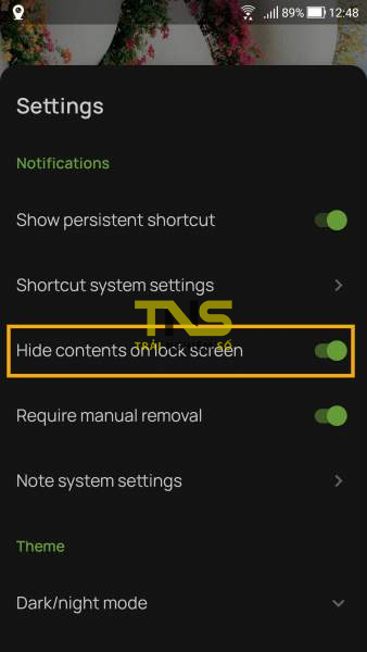 StatusNote 2: Ghi chú ngay từ màn hình thông báo Android