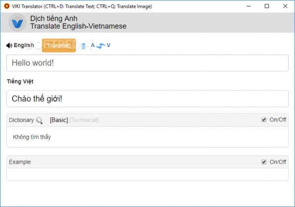 VIKI Translator: Dịch thuật Anh – Việt miễn phí trên Windows, Android, website và trình duyệt