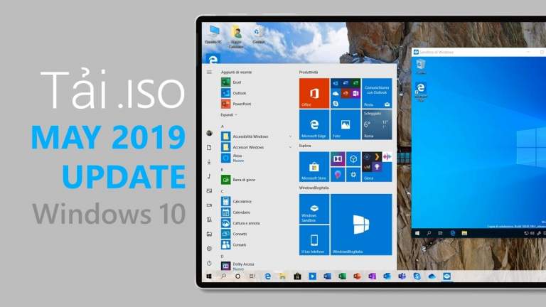 Tổng hợp cách tải ISO cài đặt Windows 10 version 1903