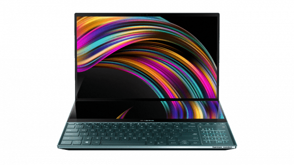 Asus Zenbook Pro Duo (UX581) với thiết kế màn hình phụ screenpad plus độc đáo