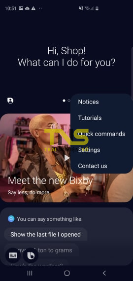 Cách bật Google Assistant bằng phím Bixby