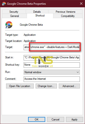 Cách tắt dark mode trên Chrome khi dùng chế độ này trong Windows 10