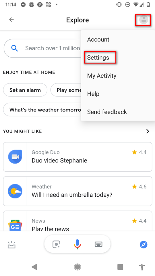 Cách bật Google Assistant phiên bản tiếng Việt