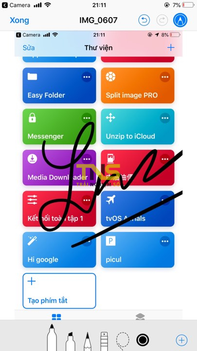 Cách lấy link ảnh chia sẻ nhanh với Siri Shortcuts