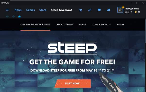 Nhanh tay sở hữu Steep miễn phí trên nền tảng Uplay