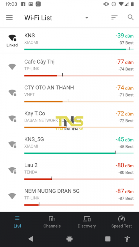 Cách so sánh và tìm mạng Wi-Fi tốt nhất trên Android