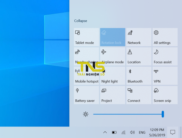 Khắc phục lỗi thanh điều chỉnh độ sáng trên Windows 10 version 1903 không hoạt động