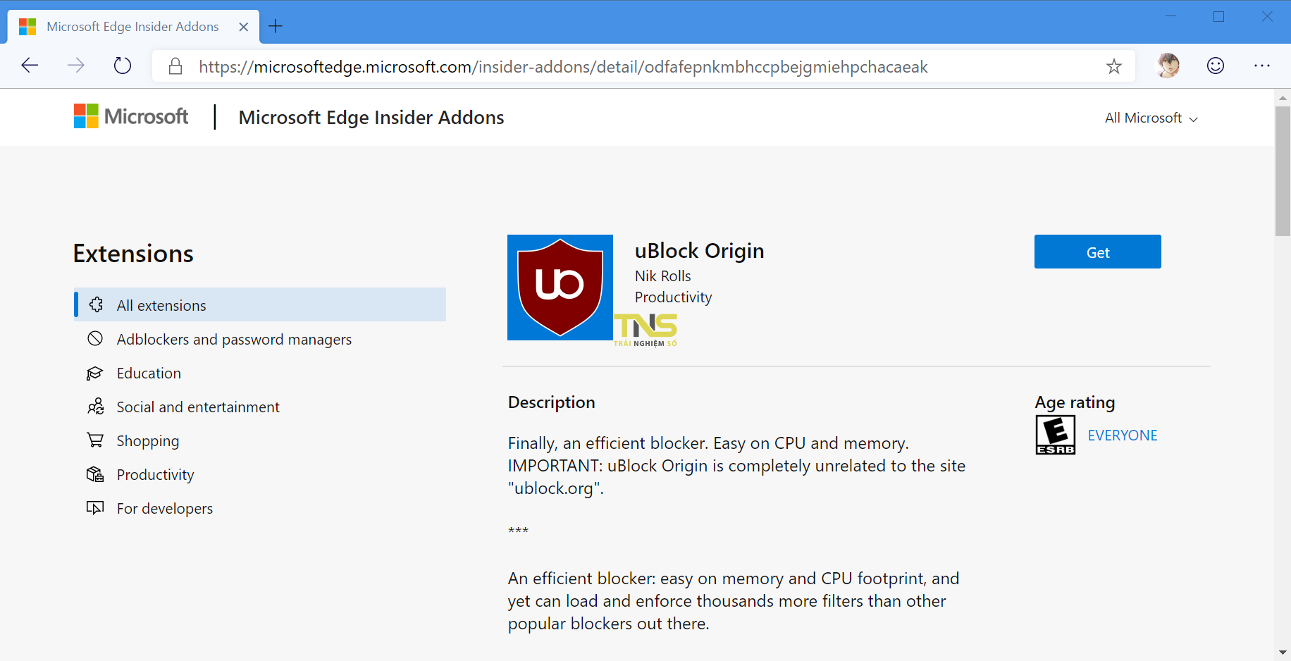 download the new for mac uBlock Origin