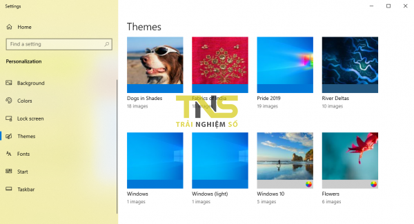 6 theme mới chào hè trên Windows 10