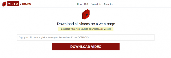 Tải ảnh, video, chuyển đổi,… nhiều trang web với AppsCyborg