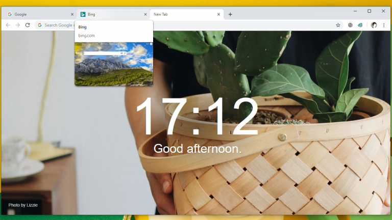 Trình duyệt Chrome đã có thể sử dụng tính năng Tab Preview