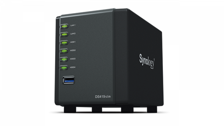 Synology ra mắt thiết bị NAS DiskStation DS419slim nhỏ gọn