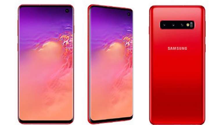 Galaxy S10, Galaxy S10+ thêm phiên bản màu đỏ cardinal