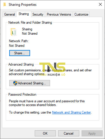 Cách share file trên Windows 10 qua giao thức SMB