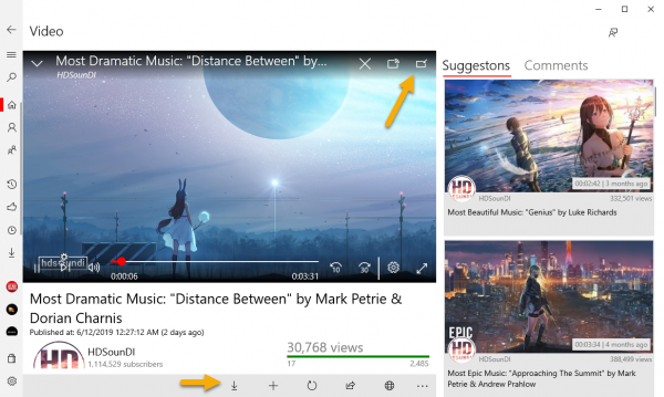 FoxTube: Trình xem video YouTube mới nhất cho Windows 10