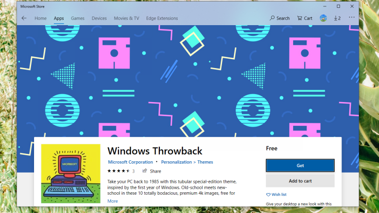 Tải theme kỷ niệm Windows 1.0 cho Windows 10