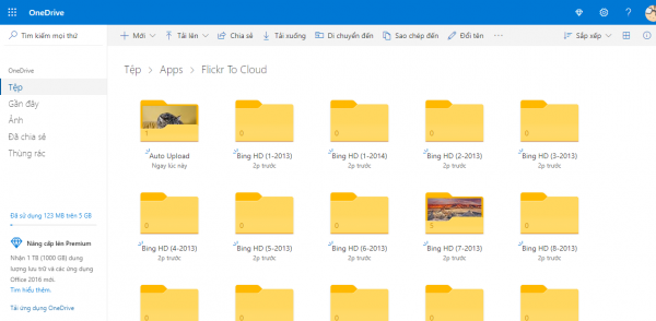 Sao chép toàn bộ album ảnh trên Flickr vào OneDrive dễ dàng