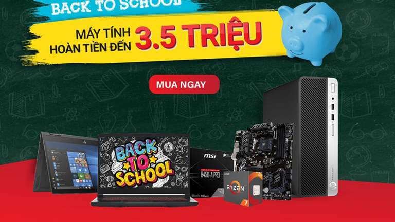 Chương trình khuyến mại Back To School 2019 của Phong Vũ có gì hấp dẫn?