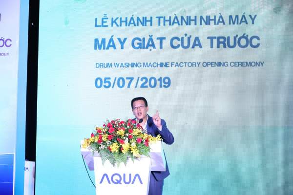 AQUA Việt Nam khánh thành nhà máy máy giặt với khả năng cung ứng hơn 500.000 sản phẩm/năm