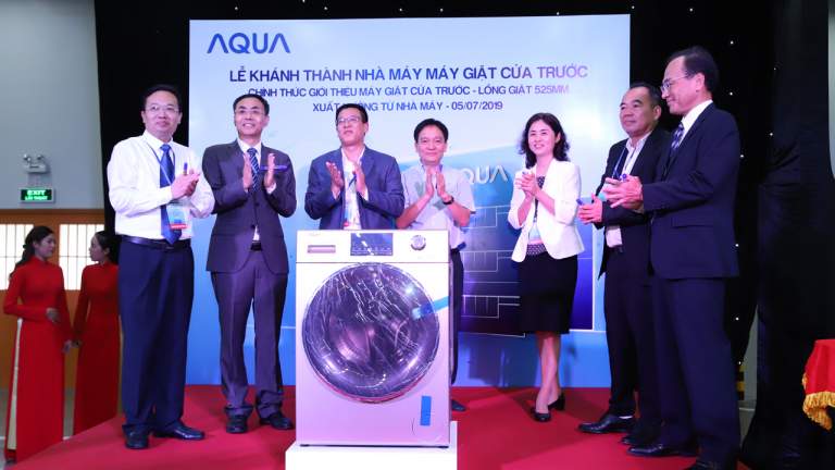 AQUA Việt Nam khánh thành nhà máy máy giặt với khả năng cung ứng hơn 500.000 sản phẩm/năm