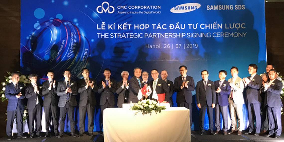 CMC và Samsung SDS ký hợp đồng đầu tư chiến lược