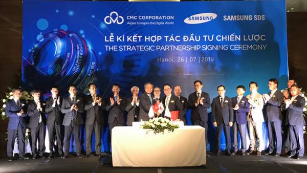 CMC và Samsung SDS ký hợp đồng đầu tư chiến lược