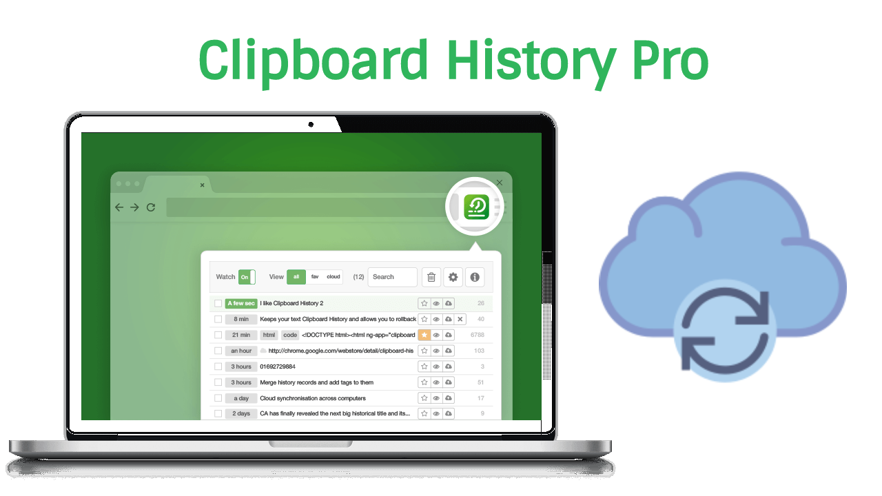 launchbar clipboard history