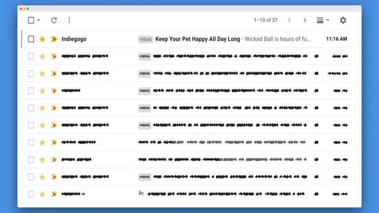 Cách tập trung xem email trên Gmail