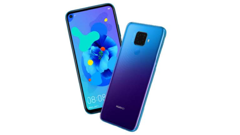 Huawei Nova 5i Pro lộ ảnh thiết kế với màn hình “nốt ruồi”