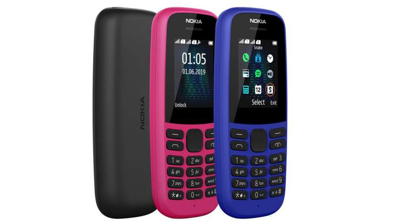 Nokia 220 4G và Nokia 105 (2019) có giá từ 330.000 đồng