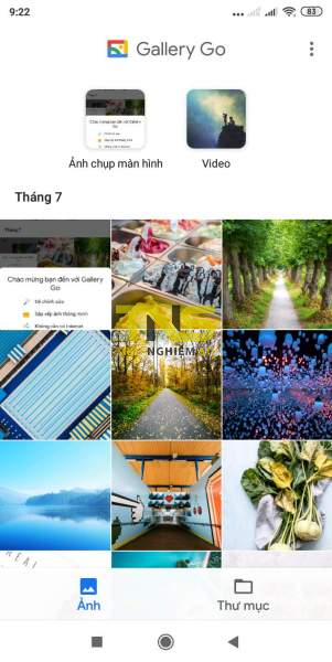 Cách dùng Gallery Go để quản lý ảnh, video trên Android