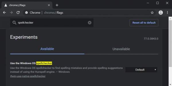 Cách bật tính năng kiểm tra chính tả của Edge Chromium trên Chrome