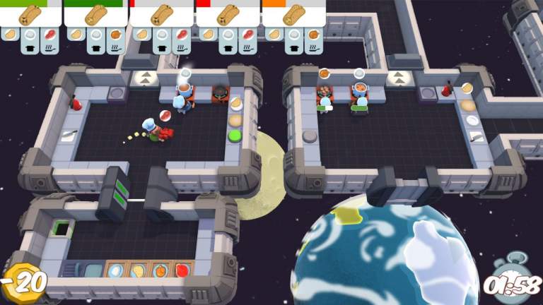 Đang miễn phí game Overcooked cực kỳ vui nhộn