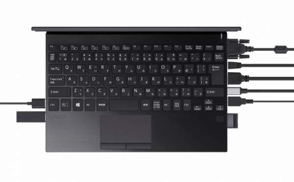 Sony VAIO SX12 gây bất ngờ với vô số cổng kết nối