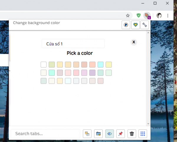 Quản lý tab Chrome và Firefox thật dễ với Tab Manager Plus