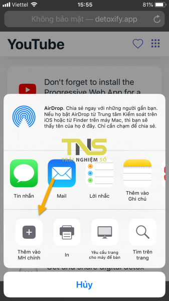 Cai nghiện dùng app trên iOS và Android với Detoxify