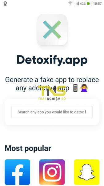 Cai nghiện dùng app trên iOS và Android với Detoxify