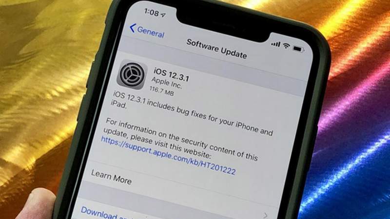 Apple chính thức khoá sign iOS 12.3 – iOS 12.3.1